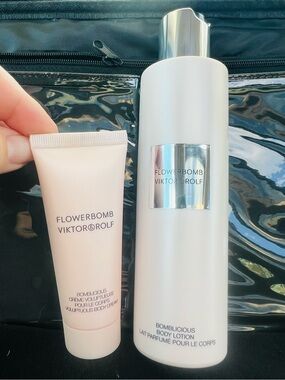 Brand New Viktor & Rolf Flowerbomb Perfumed Body Lotion - and Body Cream